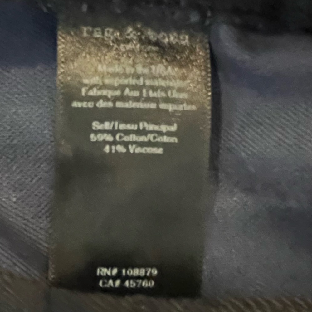 Rag & Bone Libby velvet pants - Picture 8 of 8